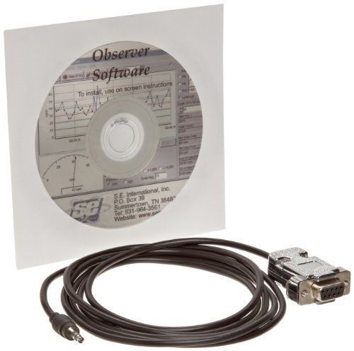 Radiation alert observer software for collecting counts from radiation detector for sale
