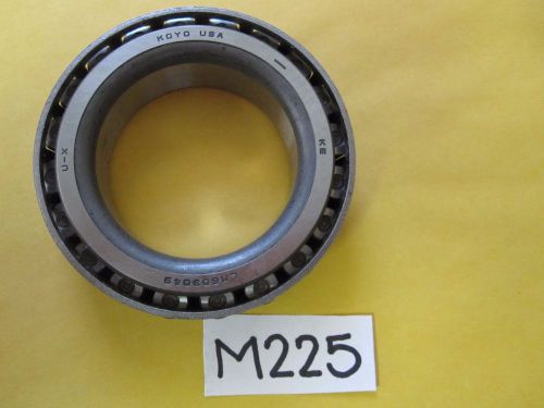 Genuine Koyo Bearing LM603049 Tapered Cone Made in USA