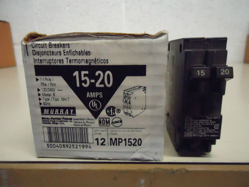 MURRAY MP1520 NEW IN BOX TANDEM BREAKER 1-115 1-120 7.00 ea brkr #B47