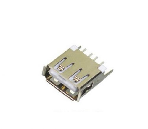 10Pcs USB Female Type-A 4 Pin DIP Socket Connector 13.0 HW-UAF-16