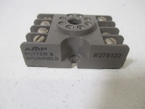 LOT OF 7 AMP 27E122 SOCKET *NEW OUT OF A BOX*