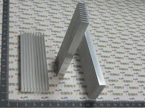 1pcs silver 100*35*10mm aluminum heatsink heat sink thermal pad transfer blade for sale