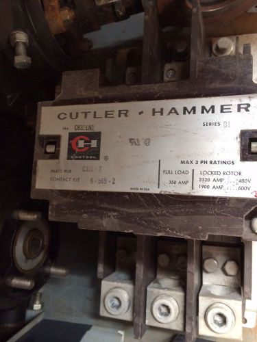 CUTLER HAMMER 350 AMP BREAKER C832LN1 SERIES B1
