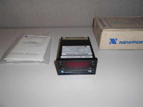New newport quanta type t thermocouple digital panel meter 120vac 4w q2001tdc1 for sale