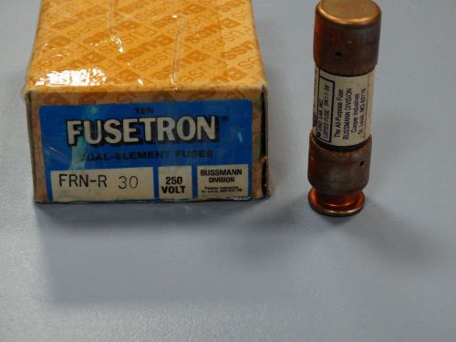 Fusetron frn-r-30 limiting fuse 250v, 30a for sale