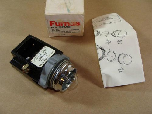New furnas 52pa4en oil tight indicator pilot light switch 120 ac / dc no lens for sale