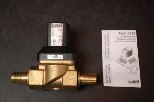 Burkert 6213 Solenoid Valve (3/4&#034;)