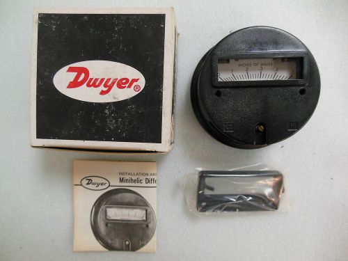 Dwyer Minihelic Pressure Gauge Model No. 5000 0-.5&#034; w.c.