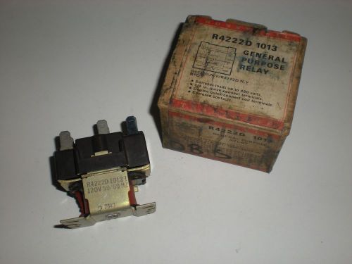 HONEYWELL R4222D 1013 R4222D1013 120V GENERAL PURPOSE RELAY NEW