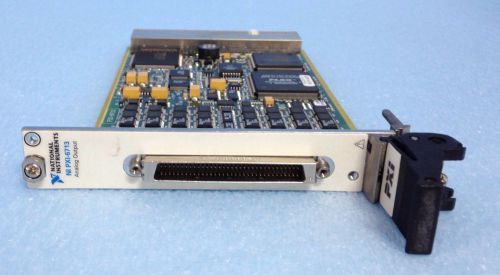 NI National Instruments; High-Speed Analog Output 12-Bit; Model: PXI-6713