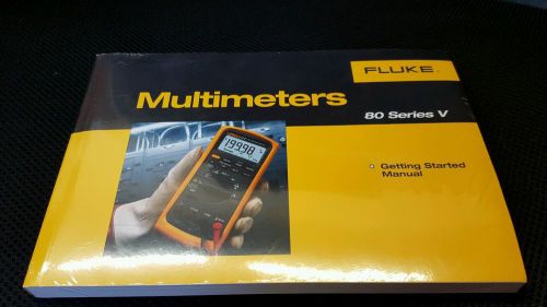 Fluke Multimeters 80 Series V Manual with CD &amp; Quick Card