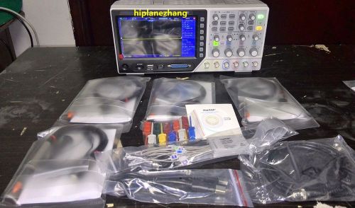 4 ch 2gs/s 80mhz oscilloscope logic analyzer 25m signal waveform generator 3in1 for sale