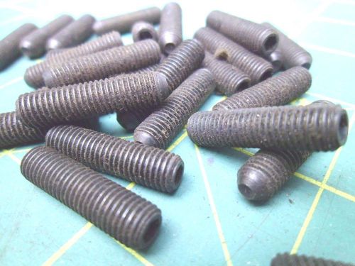 Socket head set screw 1/4-28 x 1 cup point qty 28  #59800 for sale