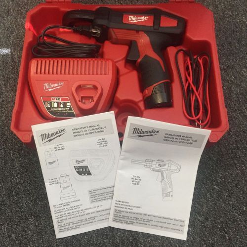Milwaukee 2239-21 clamp gun m12 cordless meter complete kit new for sale