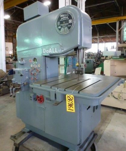 Doall vertical band saw 20&#034; no.mp-20 (28498) for sale