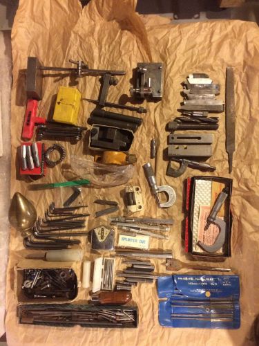 Machinist tool lot toolbox contents #1 for sale