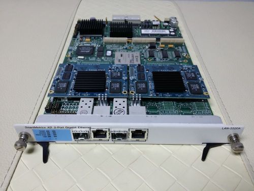 Spirent SmartBits LAN-3320A SmartMetrics XD2-Port GigabitEthernet Tested,Working