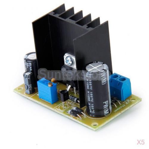5Pcs DC/AC- DC LM317 Adjustable Voltage Regulator Step-down Power Supply Module