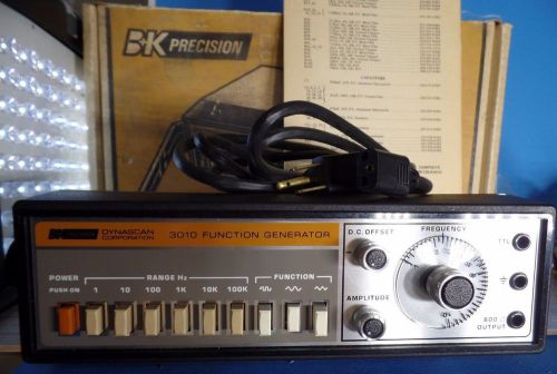 Nos b&amp;k model 3010 full featured function generator by dynascan corp. for sale