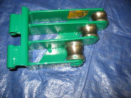 Greenlee 555 roller support 5017979.9  for 1/2&#034; 3/4&#034; 1&#034; &amp; 1-1/4&#034; rigid pipe for sale