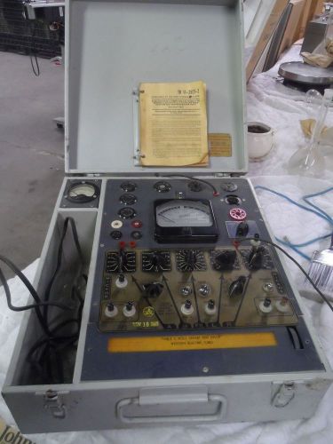 Vintage Army Hickok 560 (SPL) Dynamic Mutual Conductance Tube Tester