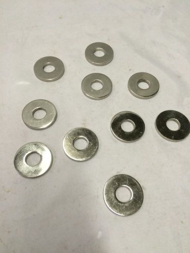 Lot of 20 Chrome plated Steel Lamp parts Washers 1 3/8&#034; wide
