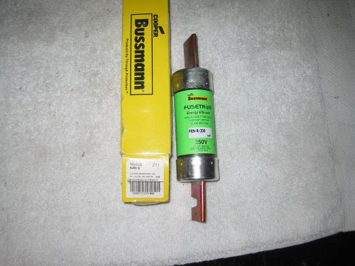 Bussmann Nonindicating Fuse, 200A, 250VAC/125VDC Model FRN-R-200 New
