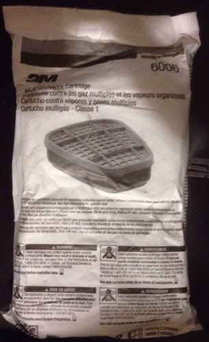 3m multi gas/organic vapor cartridge 6006 pack of 2 for air purifying respirator for sale