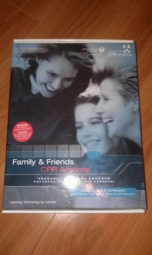 Cpr anytime for family and friends personal learning program for sale