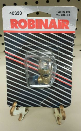 Robinair 40330 line piercing valve 3/16&#034; 1/4&#034;, 5/16&#034; 3/8&#034; od for sale