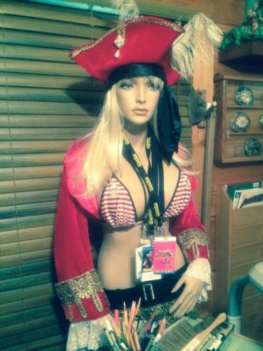 Busty Sexy Pirate Mannequin!