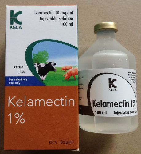 Kelamectin 100 CC Ivermectin 1% Injection for Cattle Swine Belgium ivomec