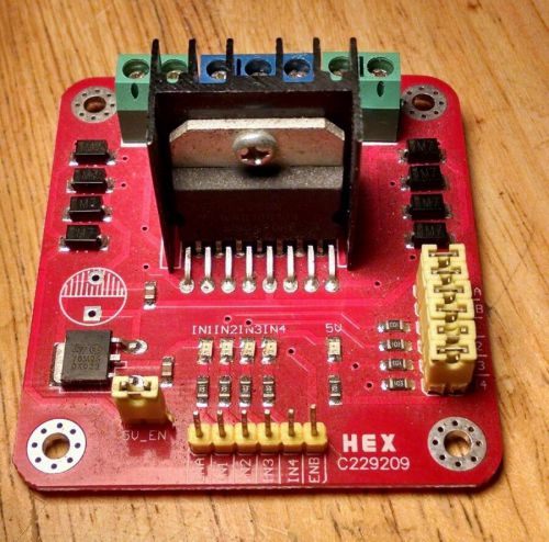 Hex C229209 stepper motor driver using L298N chip