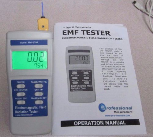 MEL-8704 ElectromagneticField Radiation Tester Ghost Buster!!