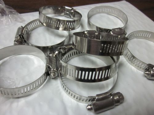 25pc 2&#034; clamp stainless steel hose clamps 1-3/8&#034; - 2&#034; goliath industrial tool for sale