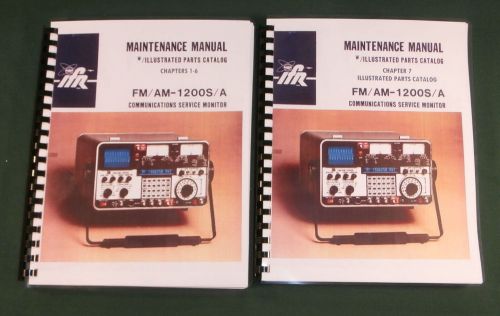 IFR FM/AM 1200S/A COMMUNICATIONS MONITOR SERVICE MANUAL