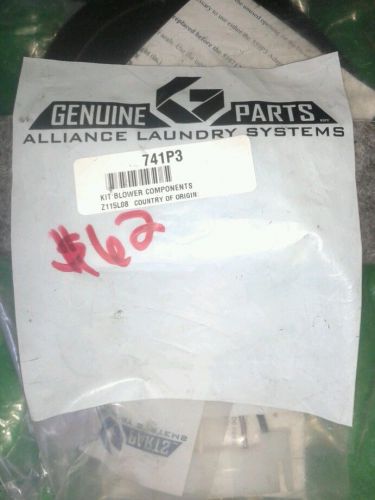 (6) Alliance Laundry Systems kit blower components 741P3 Genuine Parts