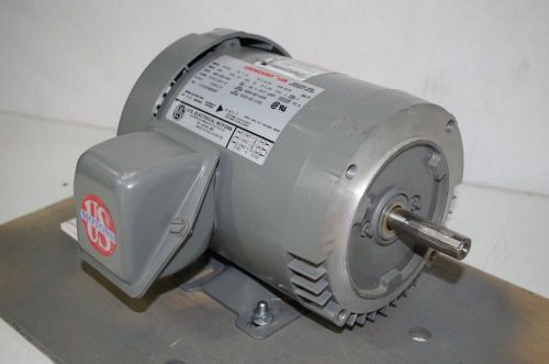 Us electric 1hp ac motor # f015a  208-230/460vac  60hz. 3450rpm  frame: 56c for sale