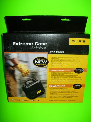 Fluke cxt80 extreme hard case by pelican **brand new** (cxt-80) for sale