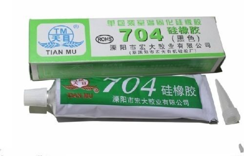 704 Silicon Rubber Adhesive Sealant Electronic High Temperature Glue #M1255 QL
