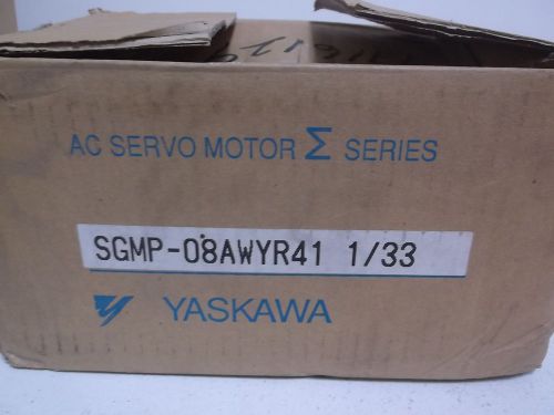 YASKAWA SGMP-08AWYR41 SERVO MOTOR CUBE *NEW IN A BOX*