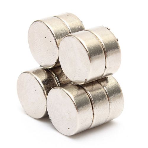 5Pcs N35 10mm x 5mm Super Strong Neodymium Disc Rare Earth Magnets