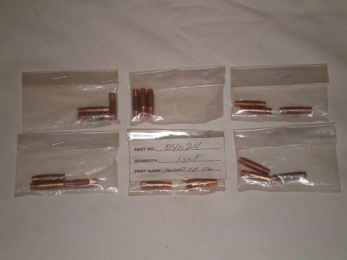 Astro Power Lot of 18 .023 Tips/Nozzles Powermig 110 130 Mig Welder