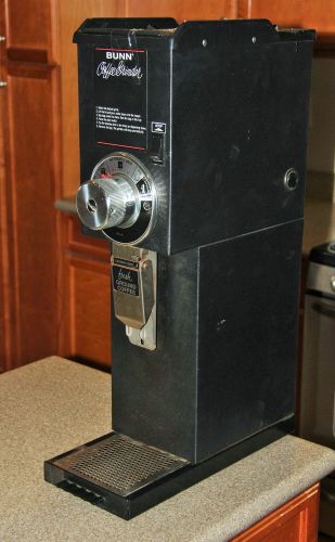 BUNN COMMERCIAL COFFEE GRINDER *Works Great! FREE SHIPPING! *Gr8 CONDITION!