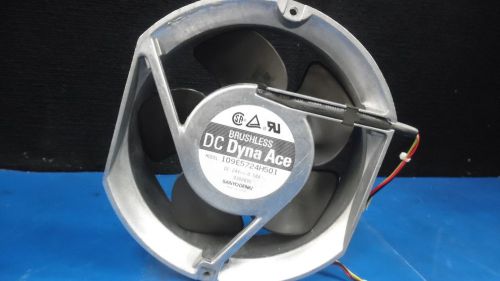 Sanyo denki brushless dc dyna ace model: 109e5724h501 dc 24 v 0.58a fan for sale