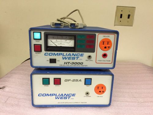 Compliance West HT-3000 Dielectric Tester with GF-25A Current Tester