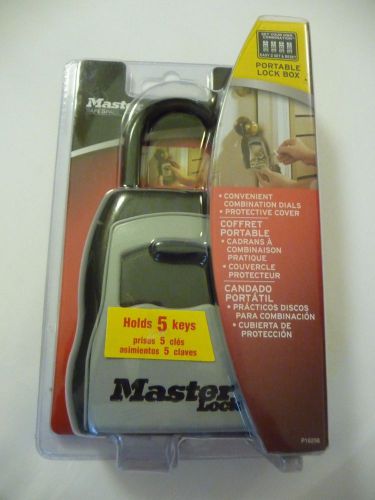Master Lock Portable Lock Box Holds 5 Keys NIB