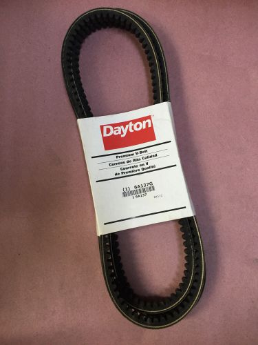 NEW: Dayton 6A137G V Belt 21/32&#034; x 115&#034; Premium V-Belt, BX112 Cogged