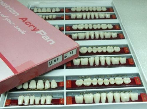 Dental Acrypan Teeth set shade-A1 size - G3