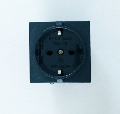 German power socket outlet plug power receptacle ac 250v 16a white 2pcs for sale